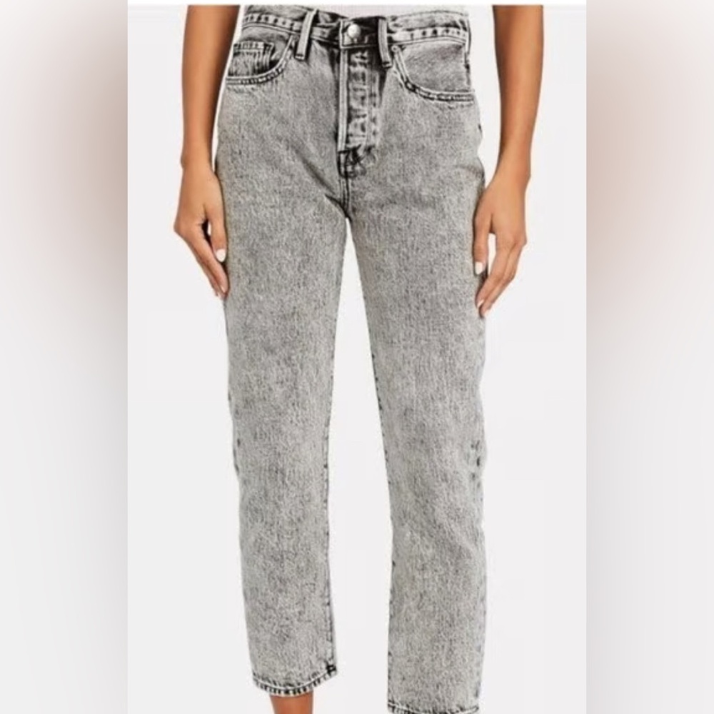 Frame Denim The Original jean 26 acid black gray